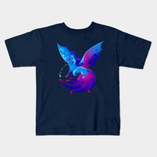 Flying kitsune Kids T-Shirt